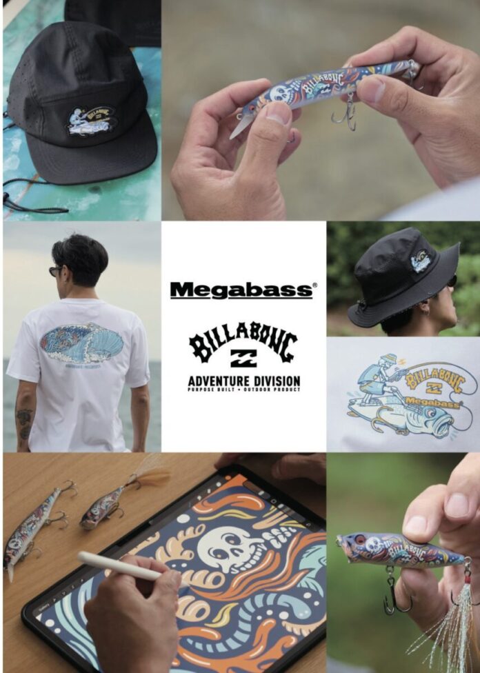 BILLABONG × MEGABASS 「 KENTARO YOSHIDA 」COLLECTIONをリリースのメイン画像