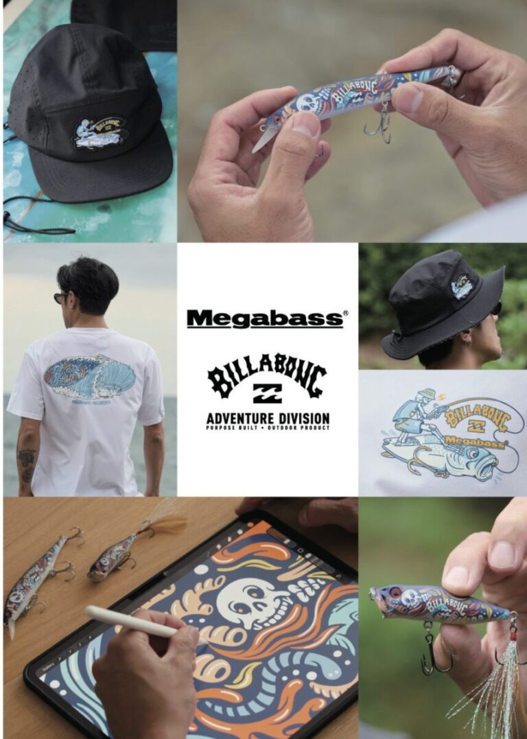 BILLABONG × MEGABASS 「 KENTARO YOSHIDA 」COLLECTIONをリリースのメイン画像