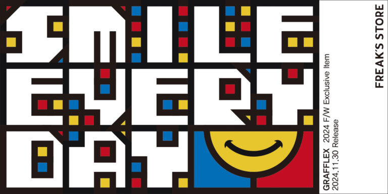 韓国の現代美術家「GRAFFLEX」とFFREAK'S STOREのコラボレーションアイテムが発売。FREAK'S STORE渋谷併設のギャラリーにてPOPUP EXHIBITIONも開催。のメイン画像