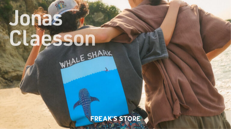 Jonas ClaessonとFREAK'S STOREのコラボレーションアイテムから、2025年の夏を彩る新作が登場。のメイン画像