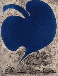 佐倉市立美術館開館30周年記念/生誕100年記念「深沢幸雄展－彫版に依って歌う詩人」佐倉市立美術館でこの夏開催！(8/10~9/29)【千葉県佐倉市】のサブ画像3_深沢幸雄　《竜の尾》1964年／銅版画 45.8×35.6