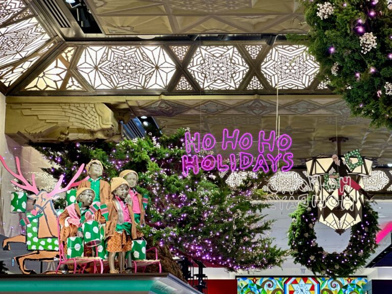 大丸心斎橋店のアートフルなホリデイ装飾「HO HO HO HOLIDAYS 2024」が開演！のメイン画像