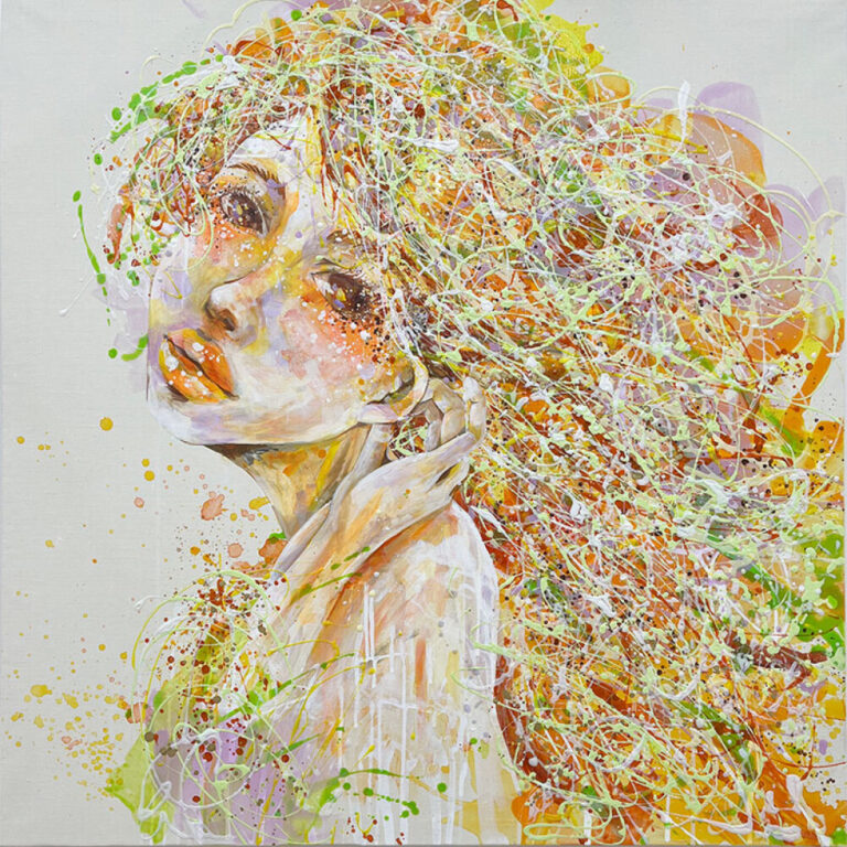 現代女性の心象風景を描く「silsil個展 彼女たちの現在地」 静岡ゆかりの人気アーティスト silsil氏の個展を開催！のメイン画像