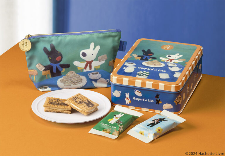 ファン必見！「リサとガスパール」×「シュガーバターの木」のコラボポーチセットが通販初登場のメイン画像