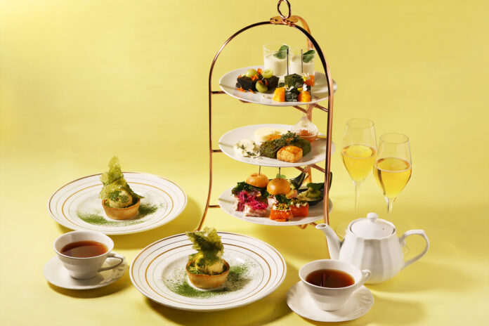 三菱一号館美術館 Café 1894　初夏のアフタヌーンティーテーマは「和茶×季節のお花のマリアージュ」のメイン画像