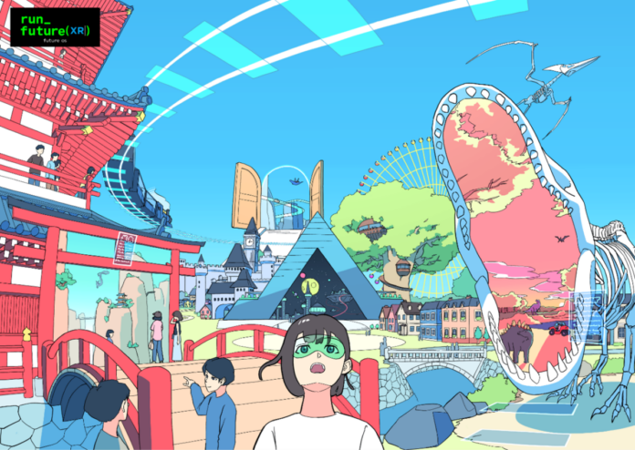 XR体験が生み出す未来エンターテイメントのワクワク感をアートコンテンツ「run_future（XR）」で表現のメイン画像