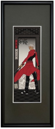 「Fate/Grand Order浮世絵木版画」限定300部、版三浮世絵工房で8/10（土）12時予約開始！アルトリア・ペンドラゴン、アーキタイプ：アース、エミヤ、牛若丸を江戸伝承の手彫り手摺りで表現のサブ画像6