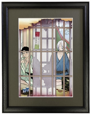 映画『鬼太郎誕生 ゲゲゲの謎』とのコラボ浮世絵、大好評につき新作登場！鬼太郎の父と水木を描いた「道連れの酌」、鬼太郎と目玉おやじとねこ娘を描いた「暁月之縁」の2作品の発売が決定のサブ画像2