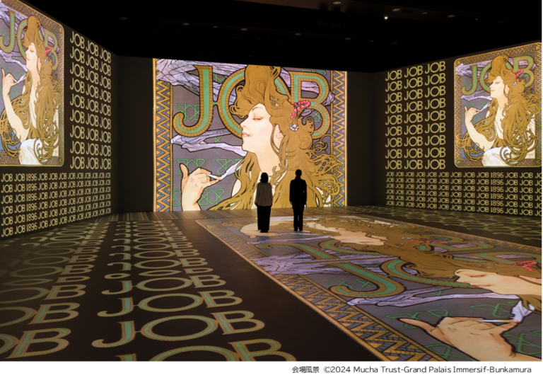会期終了目前！《1月19日(日)まで》日本で見られる最後のチャンス『グラン・パレ・イマーシブ 永遠のミュシャ』のメイン画像