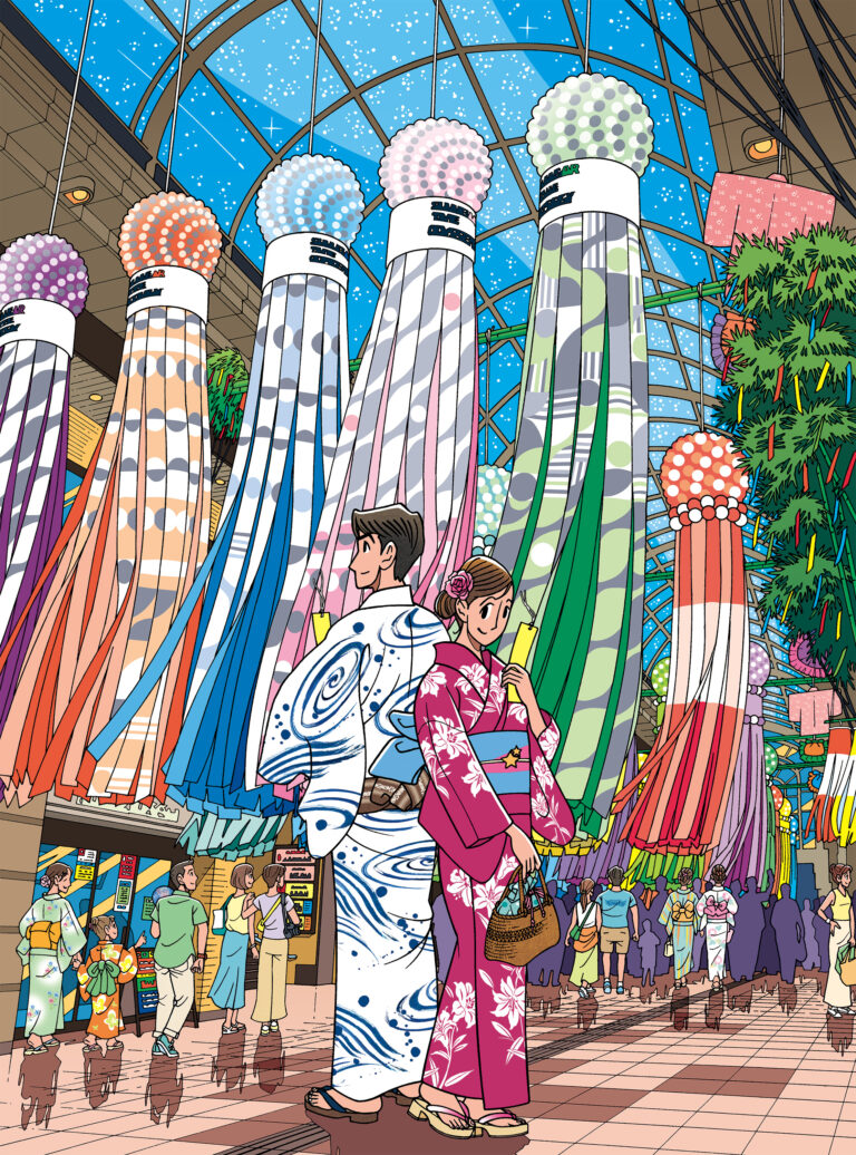 東北初！仙台PARCOにてわたせせいぞう画業50周年を記念した展覧会『画業50周年記念 わたせせいぞう展 杜の都 天の川の下で…』を開催！のメイン画像