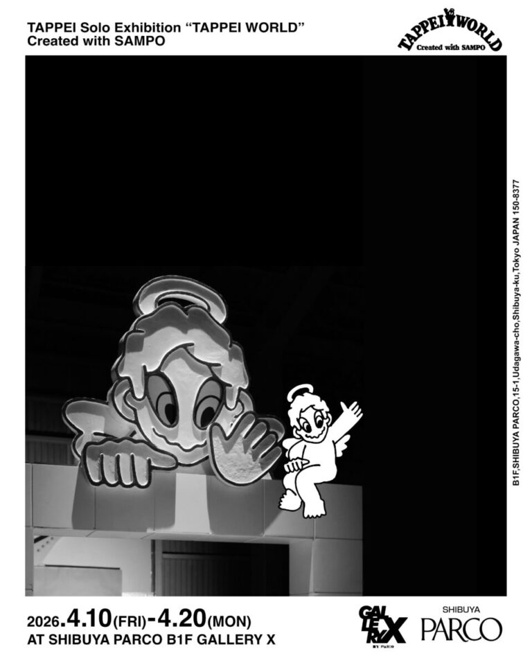 タトゥーアーティストTAPPEIの個展が渋谷PARCOにて開催　今回はアートコレクティブSAMPOが会場演出に参加のメイン画像