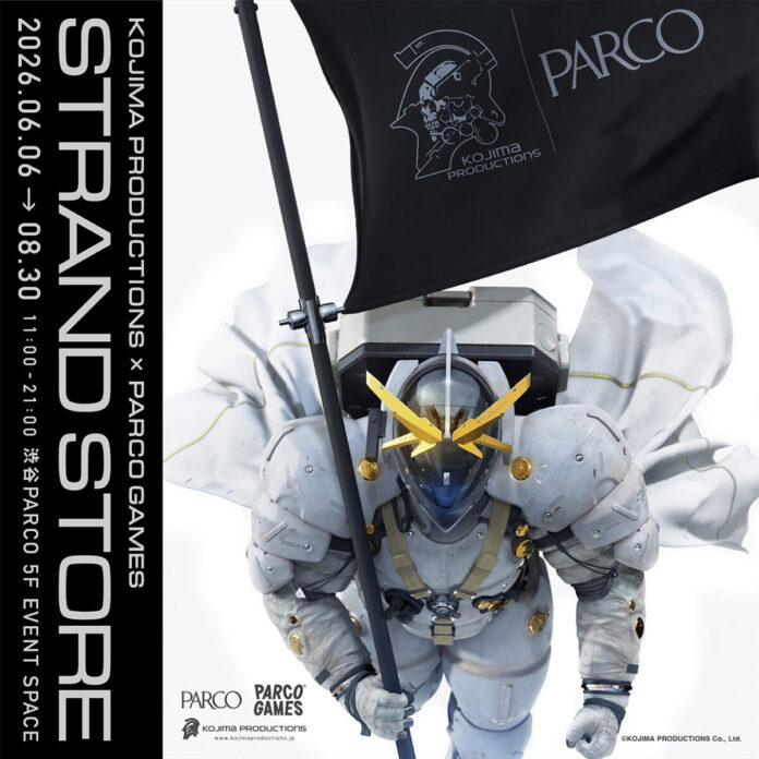SS_KV_resize_2 『KOJIMA PRODUCTIONS × PARCO GAMES STRAND STORE』 15を超えるブランドコラボレーション、イベント、会場展示などの詳細情報を解禁!のメイン画像
