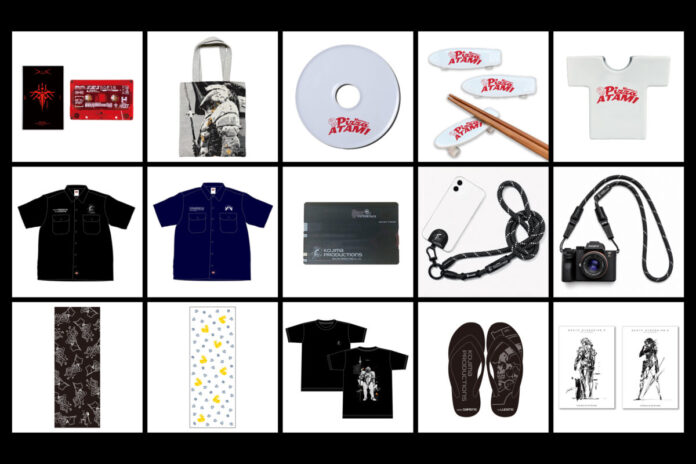 3639_3940_main 渋谷PARCOにて大好評開催中!『KOJIMA PRODUCTIONS × PARCO GAMES STRAND STORE』7月発売の新商品やEntei Ryu氏会場特別展示などの追加情報を解禁!のメイン画像