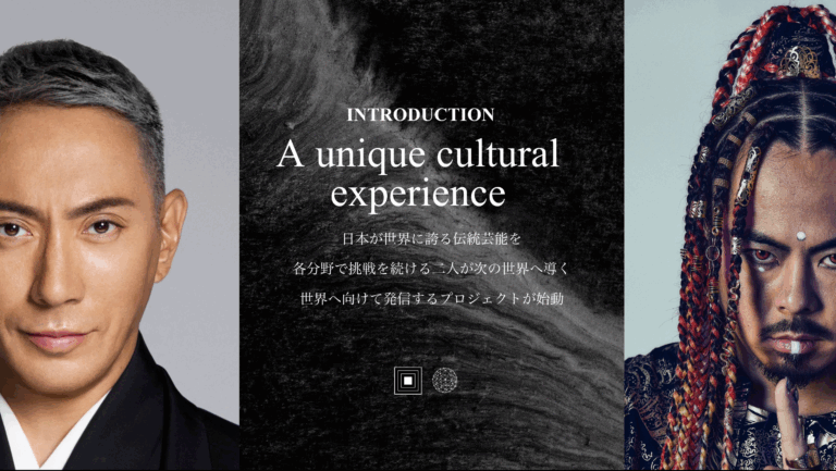 市川團十郎×ケントモリ『THE BUSHIDO』が日本博2.0採択、特設サイト公開。好評につき追加販売と後夜祭開催を決定。のメイン画像