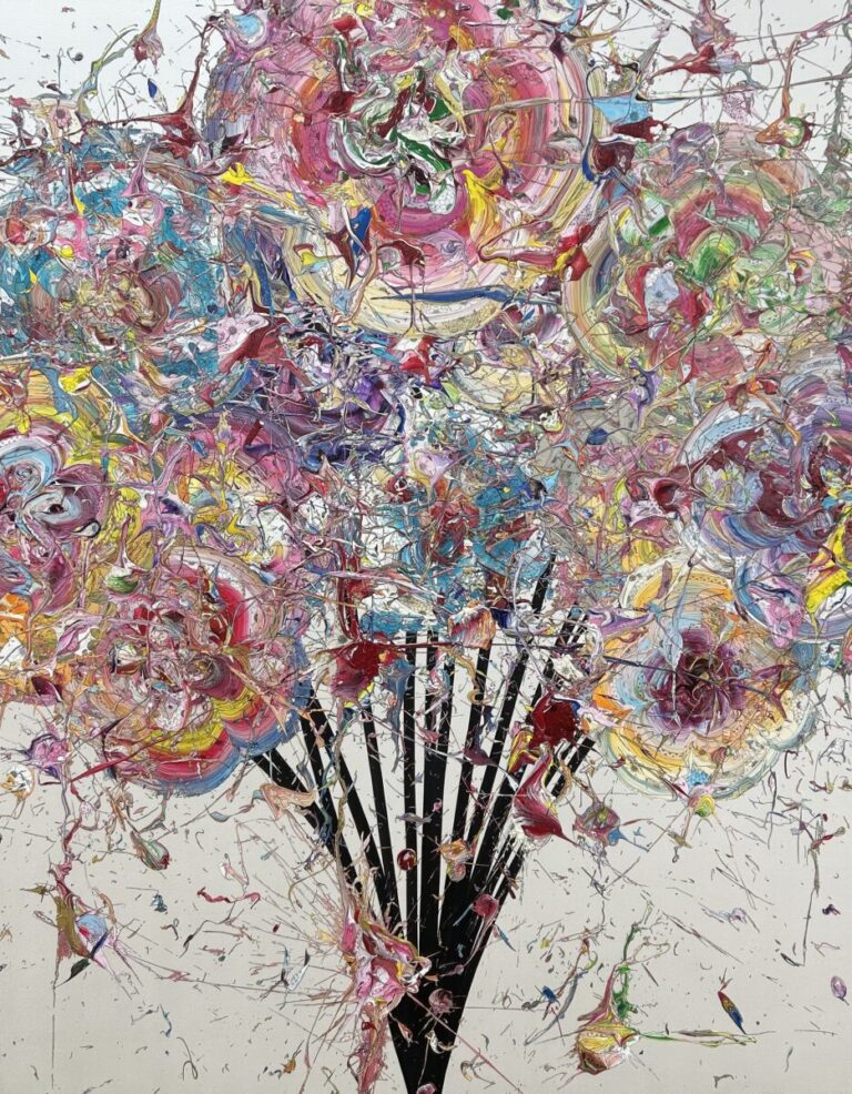 春の訪れを感じる鮮やかで瑞々しいブーケの作品　奥田雄太の新作個展「With Gratitude」、Gallery & Bakery Tokyo ８分にて4月11日から開催のメイン画像