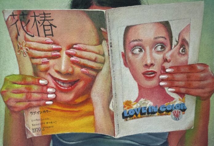 注目の若手画家・坂本那々莉、留学前最後の国内個展をGALLERY ROOM・Aで開催。アイコン化された幸福像から、現代における愛と自己のあり方を見つめ直すのメイン画像