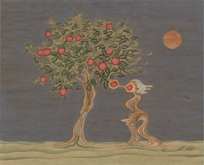 森夕香の新作個展「ほどけるギフト」をGallery 舞台裏で2026年6月5日(金)より開催。日本画の技法で描く、身体と環境の境界線のメイン画像