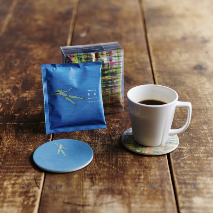 盛岡の人気店「Nagasawa COFFEE」監修のヘラルボニーオリジナルブレンドコーヒーとアートコースターの発売決定！のメイン画像