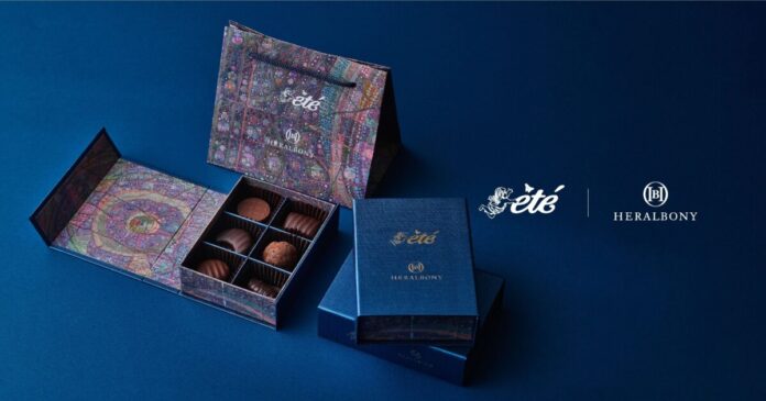 へラルボニー、「été」の庄司夏子シェフとコラボレーション。チョコレートボックス「été × HERALBONY｜Chocolat BOX」が誕生。のメイン画像