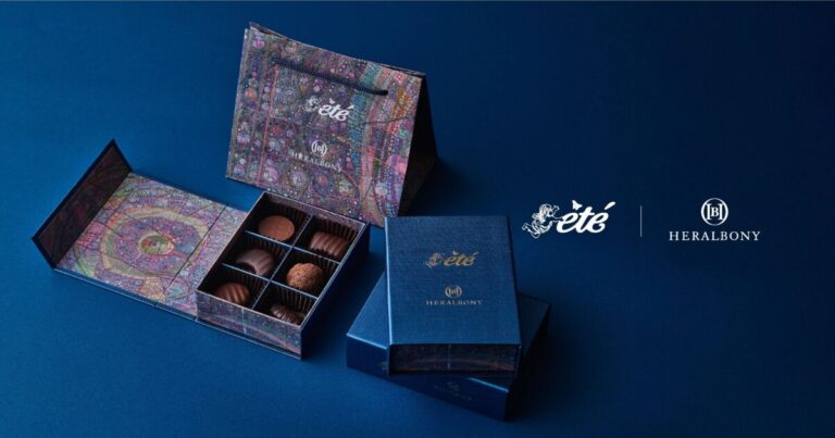 へラルボニー、「été」の庄司夏子シェフとコラボレーション。チョコレートボックス「été × HERALBONY｜Chocolat BOX」が誕生。のメイン画像