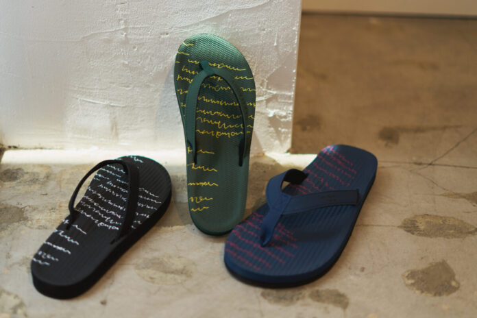 HERALBONY、indosoleと初コラボレーション。別注ビーチサンダルを7月17日（金）より銀座店にて先行発売のメイン画像