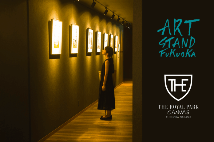 九州にゆかりのあるアーティストによるライブペインティング／ザ ロイヤルパーク キャンバス 福岡中洲のメイン画像