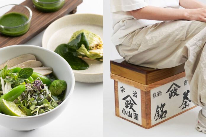 TOKYO NODE × 博展 × 山政小山園 コラボレーション！TOKYO NODE CAFEにて、抹茶を使った体験型メニューと展示を開始。のメイン画像