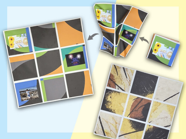 美術館の巨大垂れ幕を「広がる！フォトフレーム」にアップサイクルのメイン画像