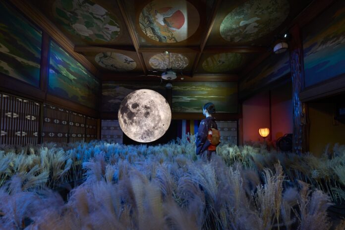 【ホテル雅叙園東京】月の神秘に魅せられる没入感あふれる景色を文化財建築で堪能「月百姿×百段階段 ～五感で愉しむ月めぐり～」のメイン画像