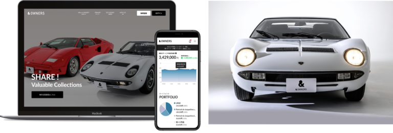 少額からアート作品を共同保有できる「ANDART」総額約４億円！1枠10万円からランボルギーニオーナーになれるサービスを開始のメイン画像