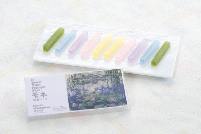 【展覧会限定】モネ✕和菓子のコラボレーション。「モネのいろどり琥珀糖」を「モネ 睡蓮のとき」京都展の展覧会特設ショップにて発売いたします。のメイン画像