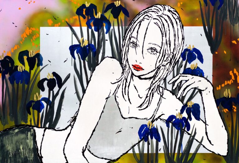 "NEO MOOD"をテーマに美しさと儚さ、そして強さが同居する現代アーティストitabamoe氏の、今年の集大成となる個展をバーニーズ　ニューヨーク六本木店にて開催のメイン画像