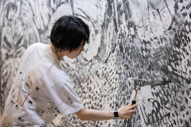 人形町を舞台に、巨大「レシートアート」を公開制作のメイン画像