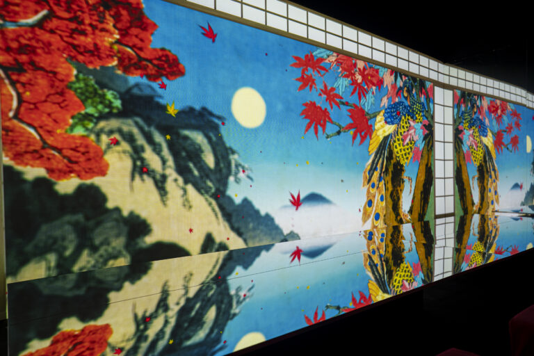 一旗プロデュース「動き出す浮世絵展 MILANO」の公式記録映像“彩”を公開。古来より愛される花、彩り豊かな詩情に富む花鳥画の世界を眺める。のメイン画像