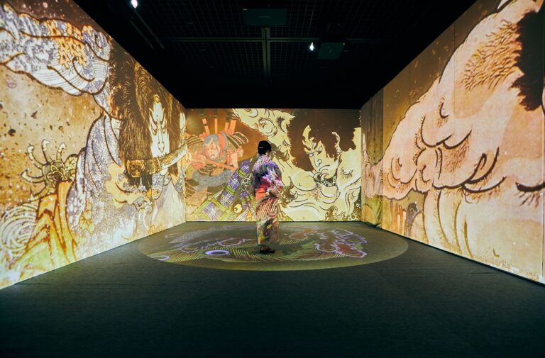 一旗プロデュース「動き出す浮世絵展 KAGOSHIMA」の公式記録映像“豪”を公開。強烈なパワーを発する豪傑の共演、豪快な荒々しいエネルギーを放出する浮世絵をダイナミックに魅せる映像空間。のメイン画像