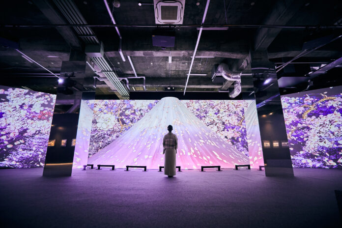 【開催中】一旗プロデュース「動き出す浮世絵展 TOKYO」来場者数5万人を突破。葛飾北斎や歌川広重など世界的に有名な浮世絵師の作品の世界に没入する期間限定のイマーシブ体感型デジタルアートミュージアム。のメイン画像