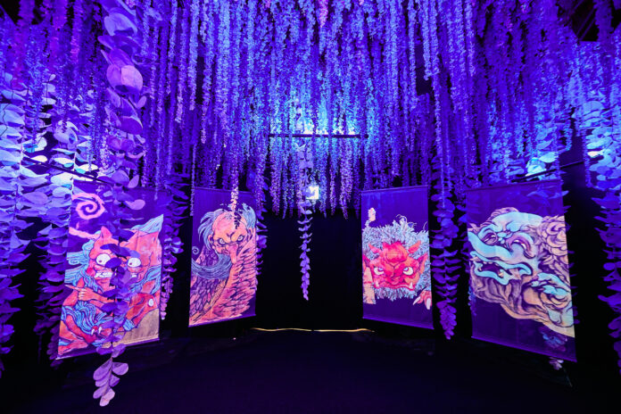 「動き出す妖怪展 NAGOYA」がいよいよ明日7月19日から名古屋市で初開催。会場写真を先行して公開。日本が誇る妖怪美術と最先端の映像技術・立体造形によるイマーシブ体感型デジタルアートミュージアム。のメイン画像