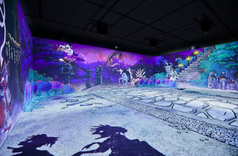 【開催中】一旗プロデュース「動き出す妖怪展 NAGOYA」開幕6日目で来場者数1万人を突破。日本が誇る妖怪美術に最先端の映像技術と立体造形で没入できる世界初の体感型ミュージアム。のメイン画像