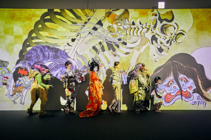 【開催中】「動き出す妖怪展 NAGOYA」開幕12日目で来場者数2万人を突破。江戸・明治時代に描かれた妖怪美術が最先端の映像技術で動き出す世界初の体感型ミュージアムが子どもたちに大人気。のメイン画像