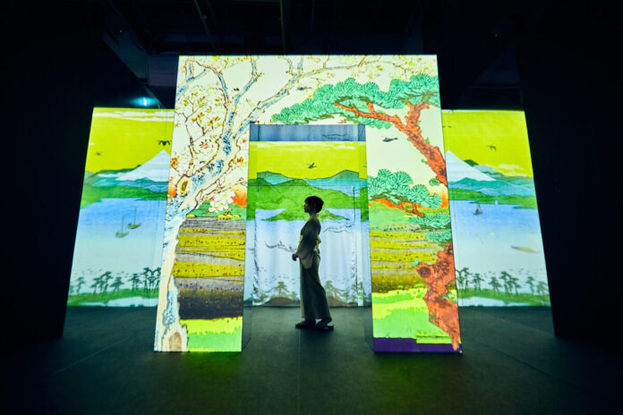 46440_481_main 【開催中】「動き出す浮世絵展 HIROSHIMA」の公式記録映像を公開。世界で累計50万人以上を動員した浮世絵の世界に没入できる体感型デジタルアートミュージアムが9月6日まで開催。広島の浮世絵展示も。のメイン画像