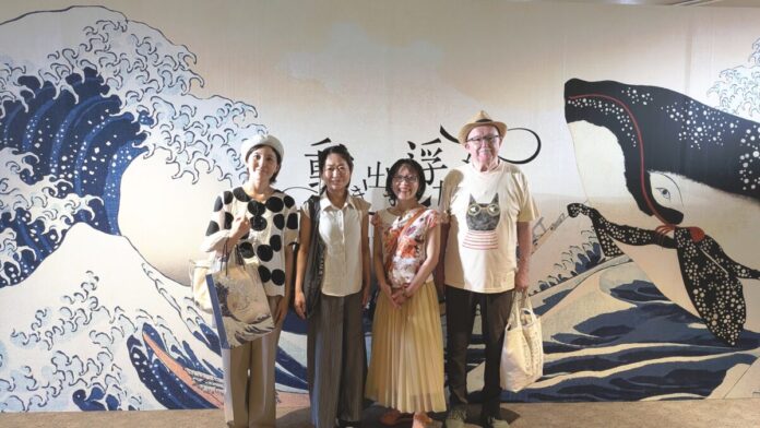 一旗プロデュース「動き出す浮世絵展 HIROSHIMA」来場者数が3万人を突破し、記念セレモニーを実施。世界で累計60万人以上を動員した、浮世絵の世界に没入できる体感型デジタルアートミュージアムのメイン画像