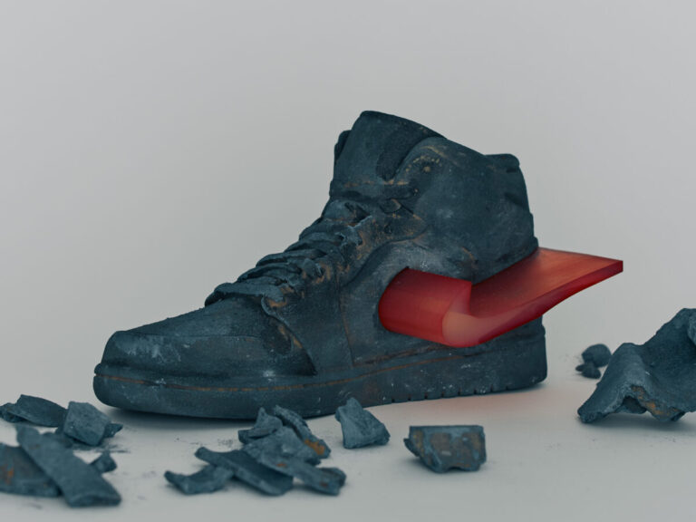 ⼭﨑晴太郎のアート作品「未来からの化⽯＃01 “Nike AIR JORDAN 1”」福島双葉郡・広野町役場にて⻑期展⽰開始・除幕式実施のお知らせのメイン画像