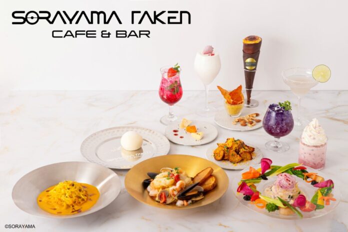 空山基　自身最大の回顧展『SORAYAMA　光・透明・反射　ーTOKYOー』テーマカフェ「SORAYAMA TAKEN CAFE&BAR」オープン決定！のメイン画像