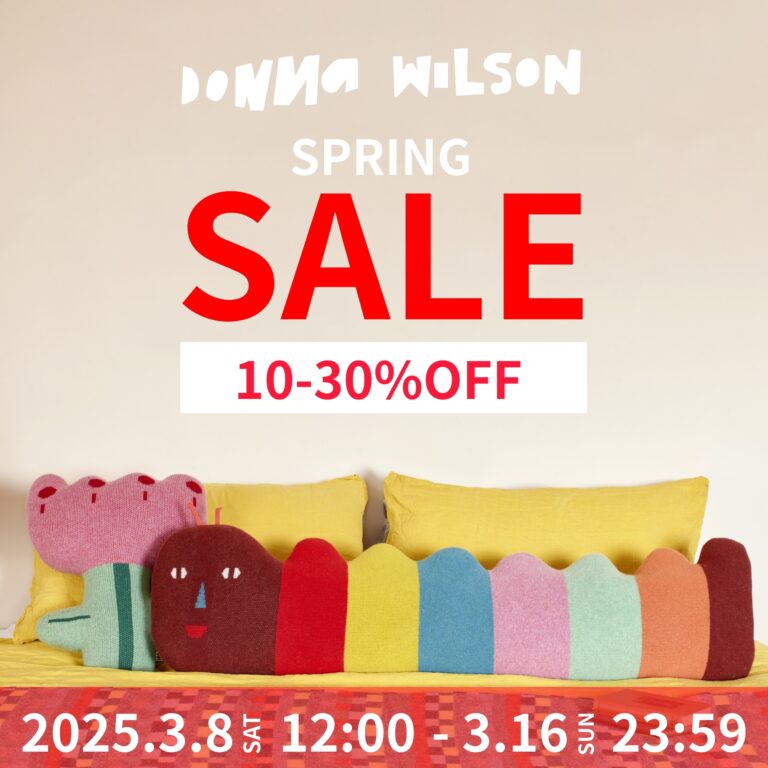 【期間限定SALE】英国のニット作家ドナ・ウィルソンのニットの編みぐるみやセーターなどのスプリングセールを開催します！のメイン画像