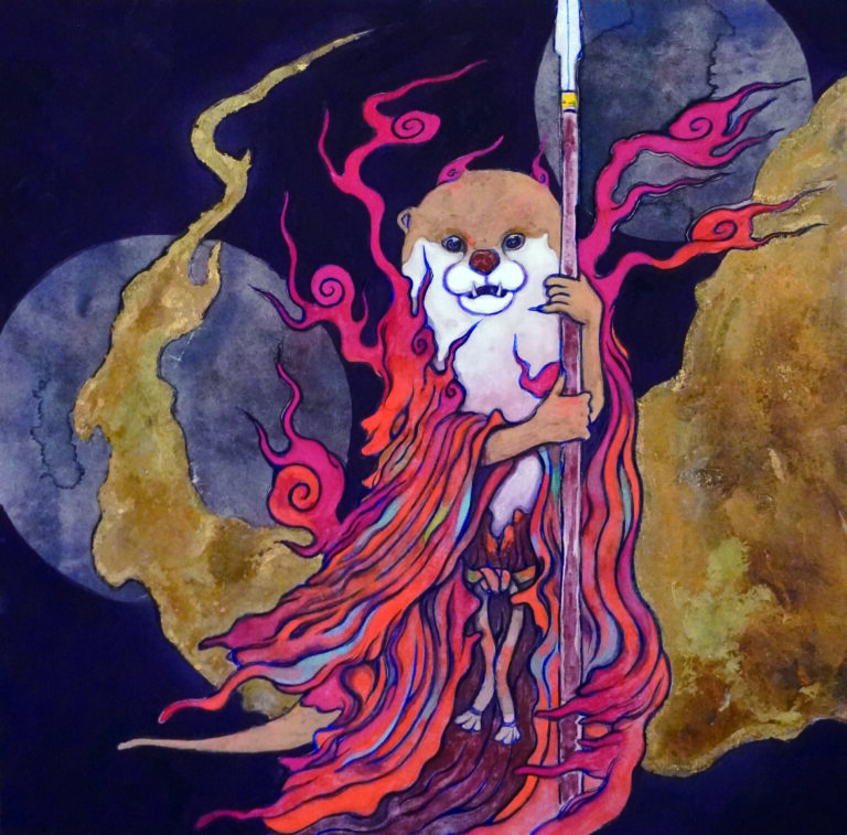 妖怪画家・柳生忠平　個展「妖怪絵圖」京都岡崎 蔦屋書店で開催のメイン画像