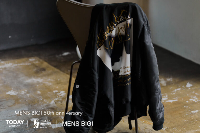 MEN'S BIGI 50周年記念──VALLEY APPAREL×TODAY edition 別注ブルゾンを限定発売のメイン画像