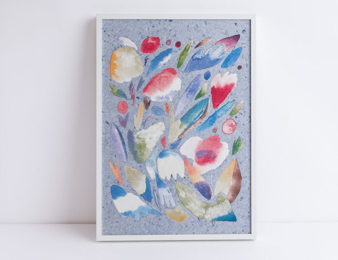 54884_43_main 【point0 企業間協創/共創】タオル端材がアートに。水を使わない再生技術を活用したアップサイクル作品を数量限定で販売開始のメイン画像