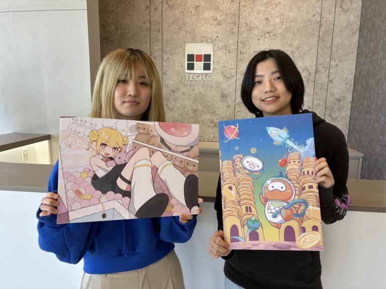 福岡デザイン＆テクノロジー専門学校×アクアスター、産学連携プロジェクト最終発表会を開催 ―最優秀作品が『裏銀座九十九番通り』に実装開始―のメイン画像