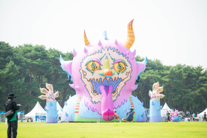 LuckyFes、快歩（KAIHO）氏を継続起用！12種類の「ラッキーモンスター」が会場に出現し、「ラキモンキャッチ」しながらテーマパーク的に楽しめる空間を演出のメイン画像
