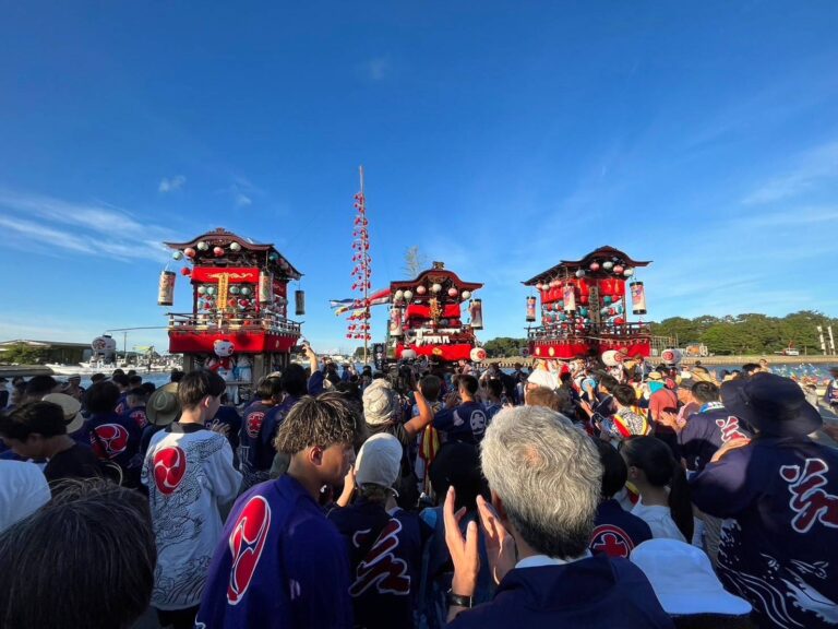 三重県明和町初！伝統の山車が地域へ飛び出す。のメイン画像
